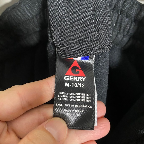 Gerry Ski Snow Bib Pants Black Insulated Waterproof Youth Size M 10-12 - Picture 11 of 16